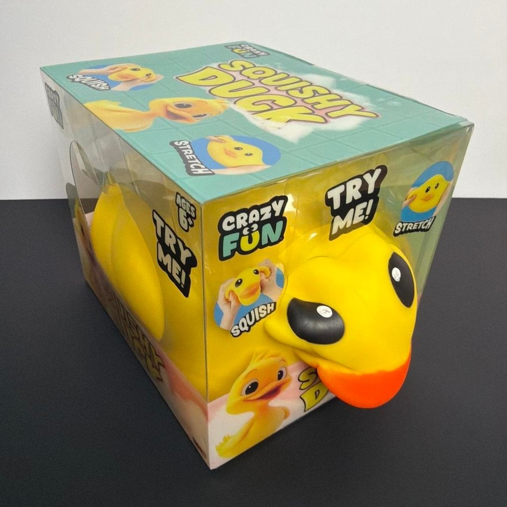 Crazy Fun Squishy Duck Stretchy Sensory Toy